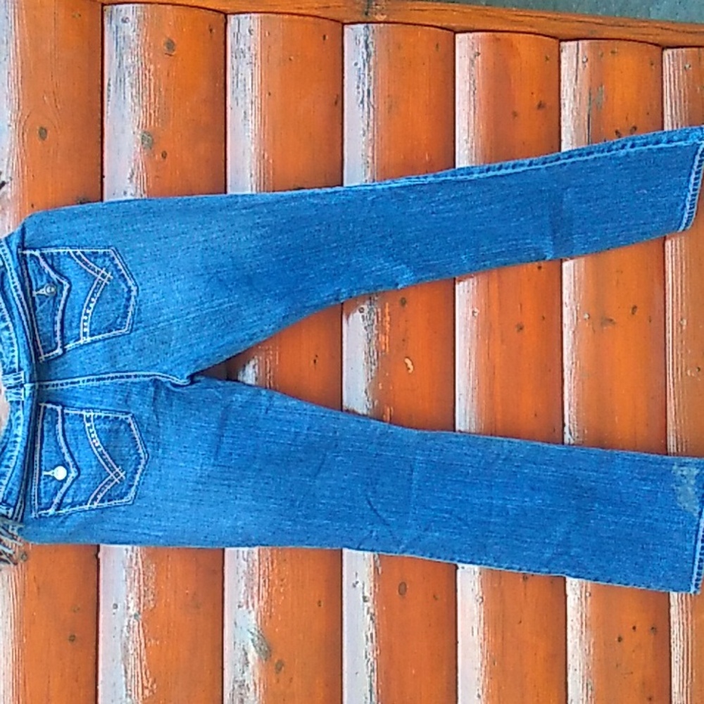 👖Whiskers APT 9 DISTRESSED Bootcut  Jeans size  2  EPLC